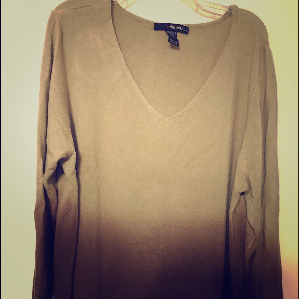 Ombré sweater